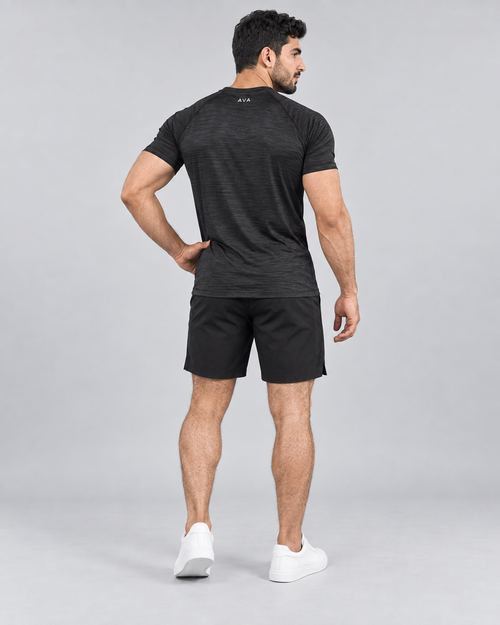 AVA Men’s Lightweight Performance T-Shirt – Black