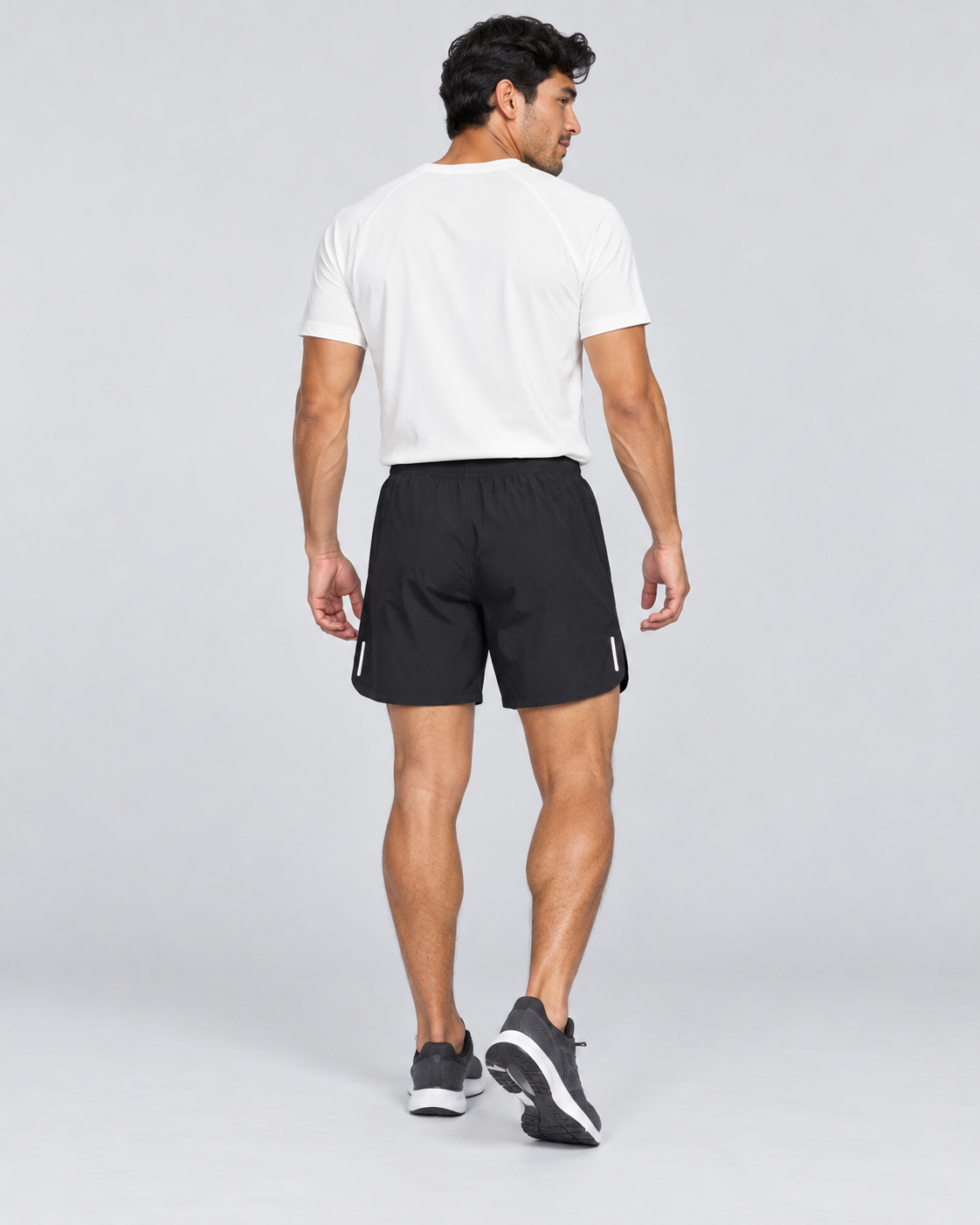 AVA Men’s Performance Running Shorts – Black
