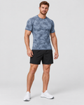 AVA Men’s Camo Performance T-Shirt – Blue Grey