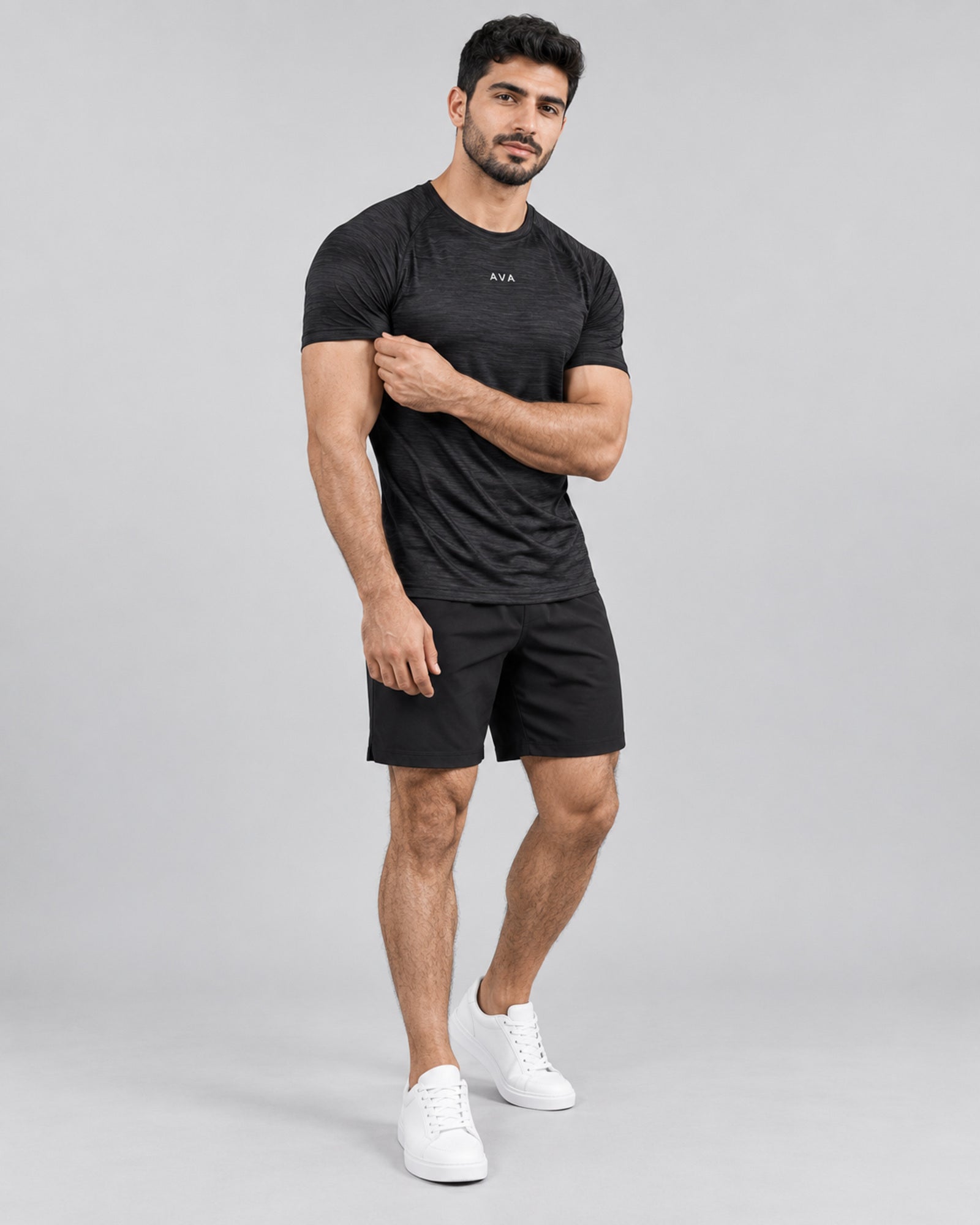 AVA Men’s Lightweight Performance T-Shirt – Black