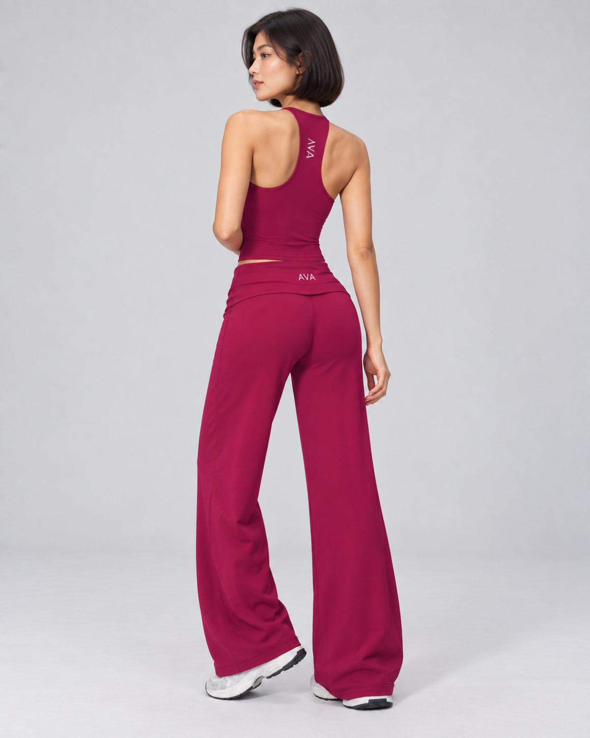 AVA Women’s Flow Performance Set – Burgundy