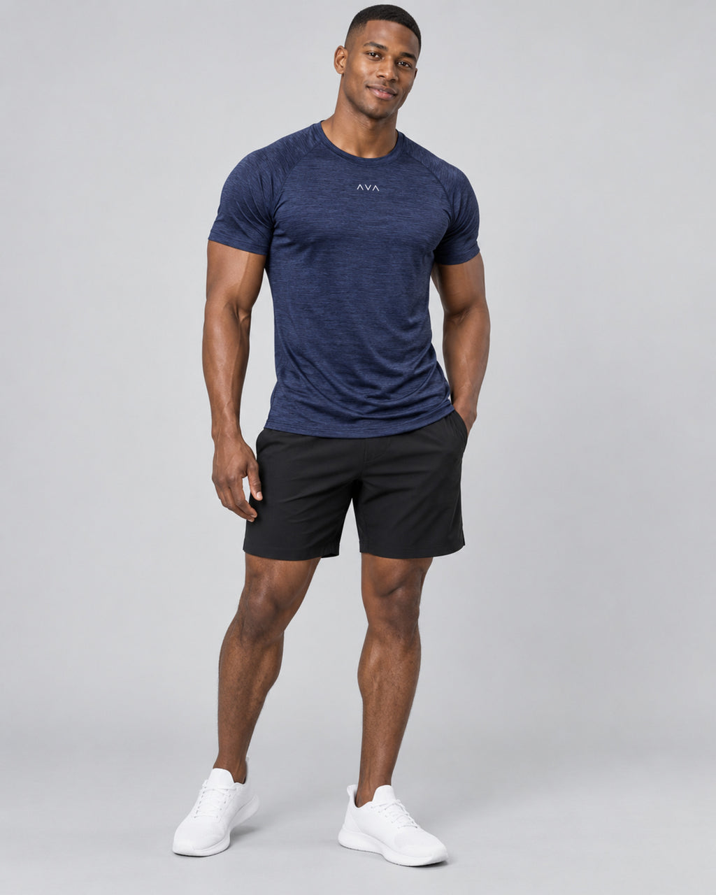 AVA Men’s Performance T-Shirt – Navy