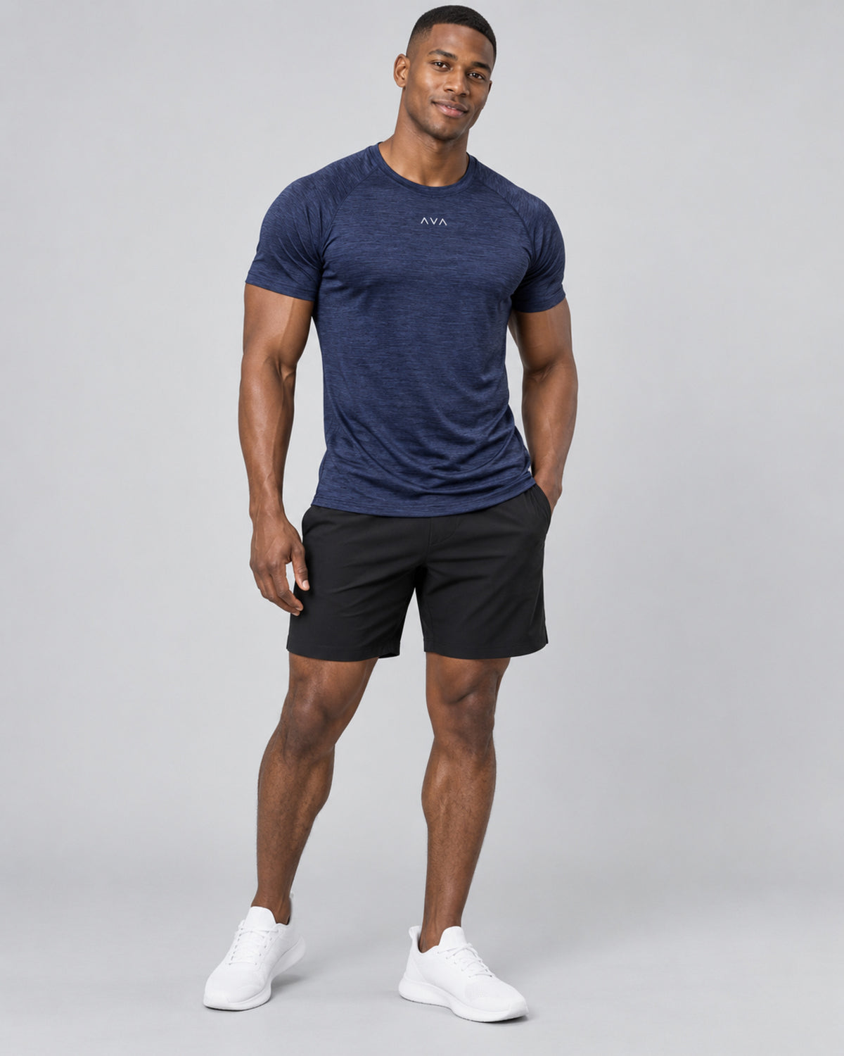 AVA Men’s Performance T-Shirt – Navy