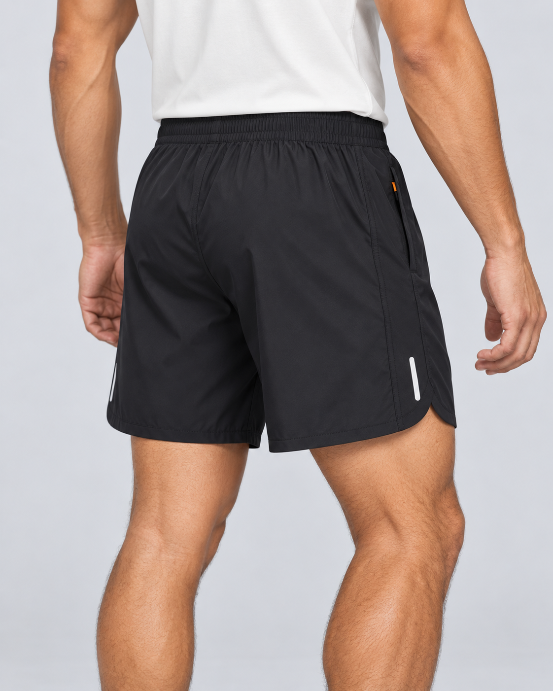 AVA Men’s Performance Running Shorts – Black