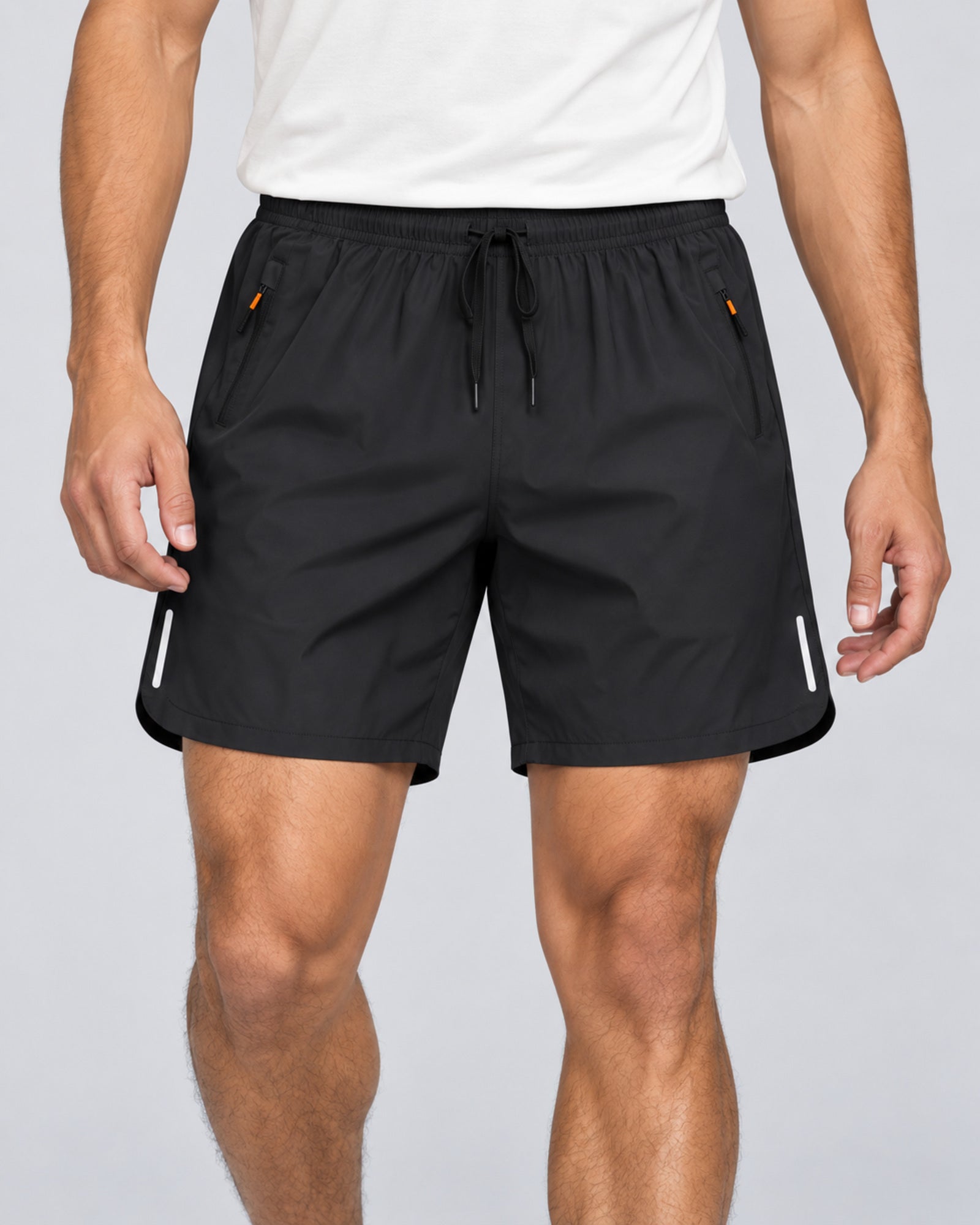 AVA Men’s Performance Running Shorts – Black