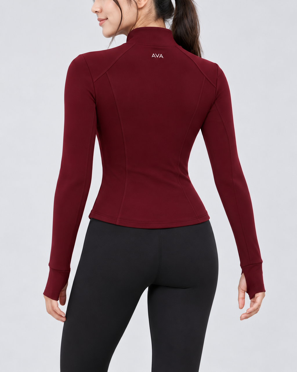 AVA Women’s Performance Jacket – Burgundy