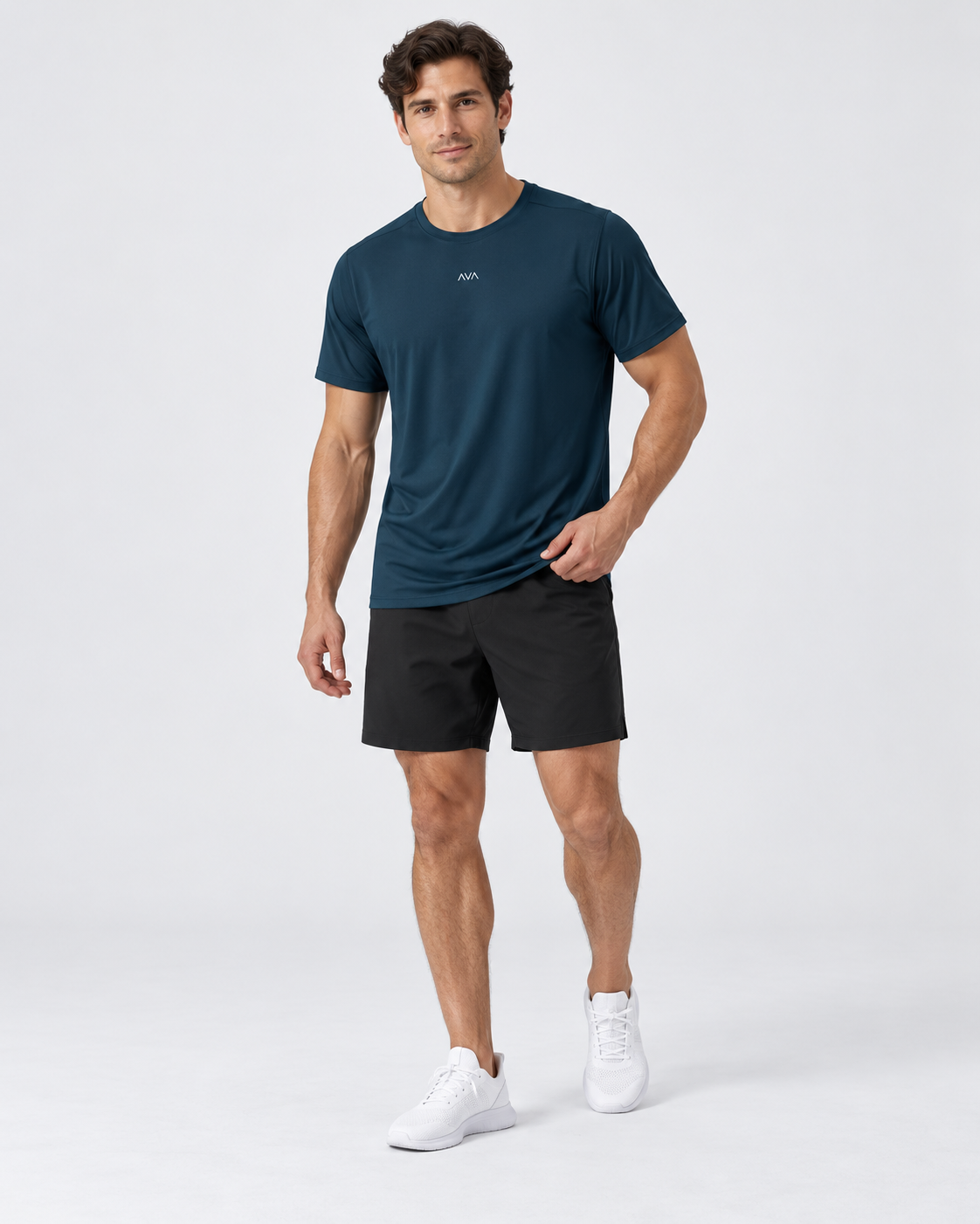 AVA Men’s Performance T-Shirt – Deep Teal